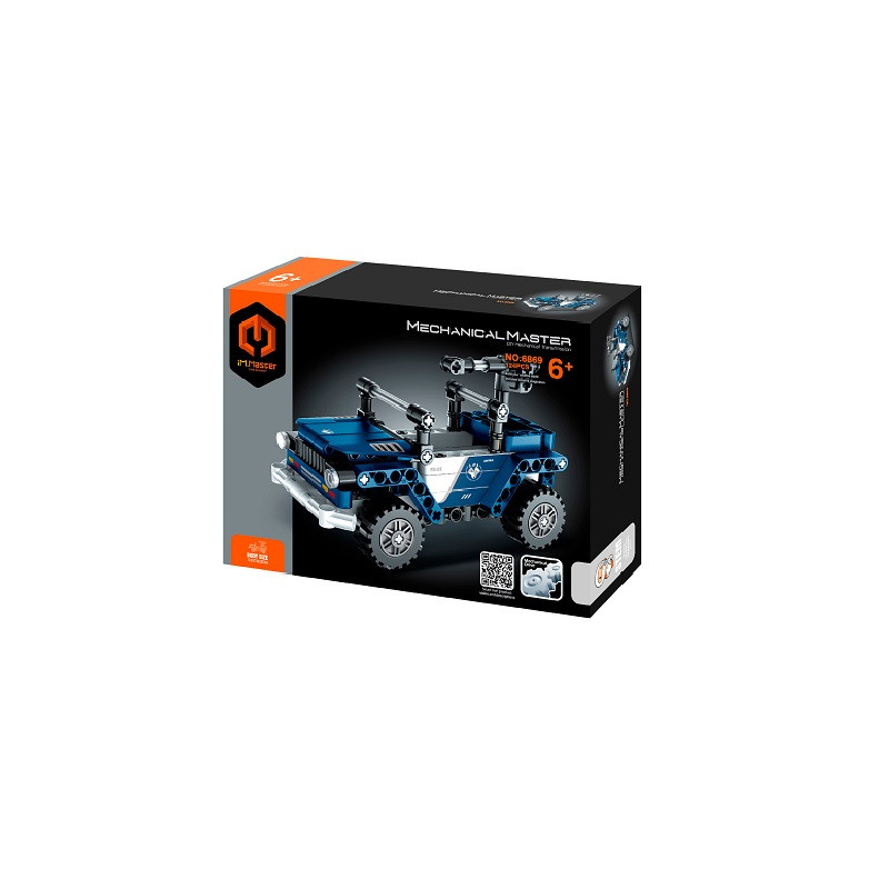 IM.MASTER klocki auto policyjne 124el 6869 45221