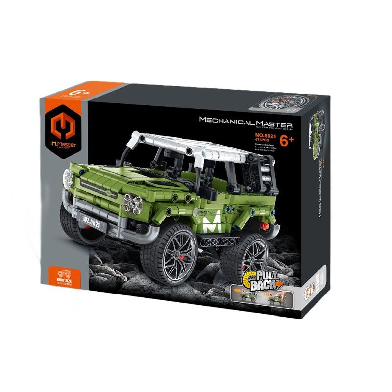 IM.MASTER klocki jeep zielony 474el 5821 40769