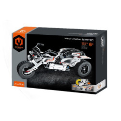 IM.MASTER klocki motocykl biały 198el 5814 40691