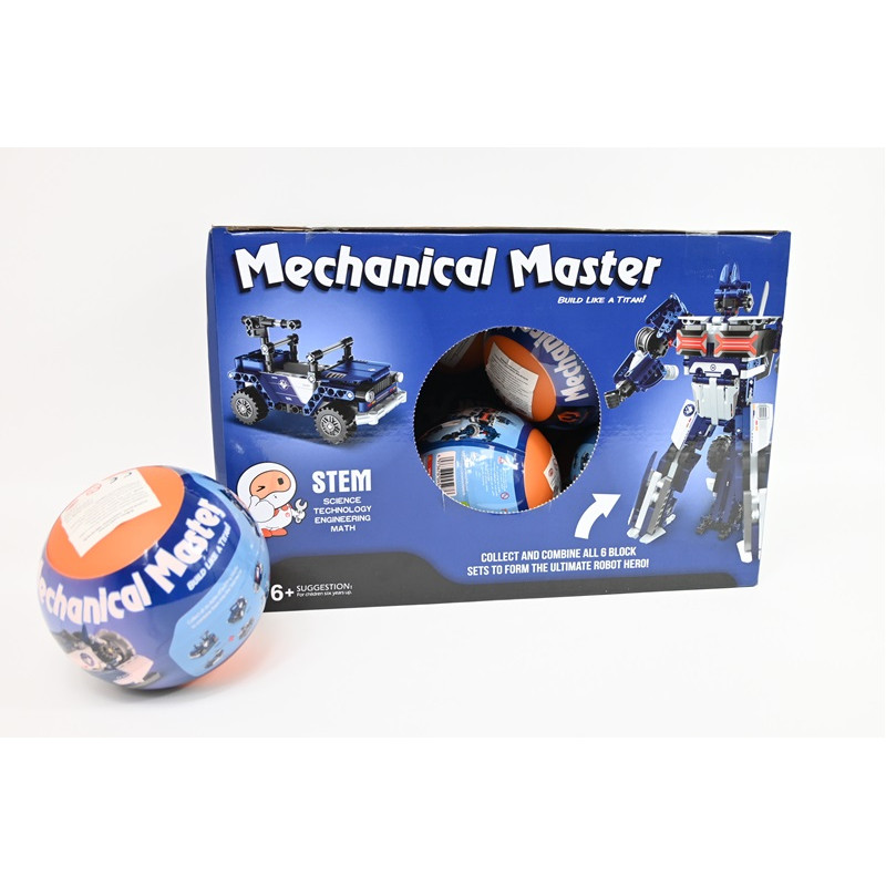 IM.MASTER klocki poduszkowiec policyjny 119el 6871