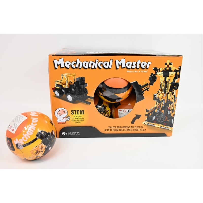 IM.MASTER klocki pojazd budowlany 122el 6865 45184