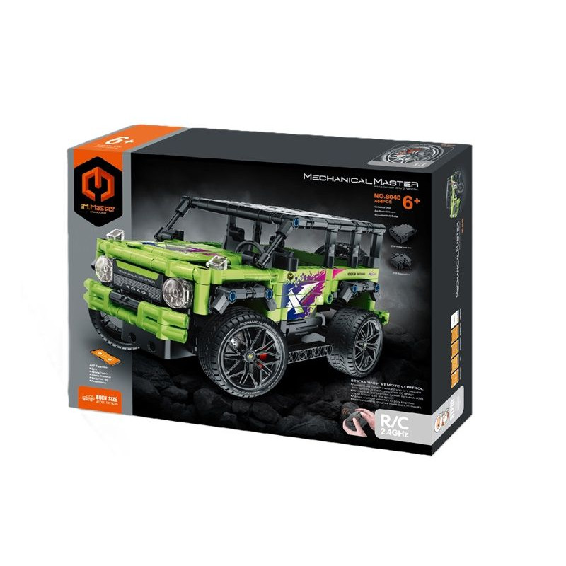 IM.MASTER klocki RC jeep lime 484el 8040 40608