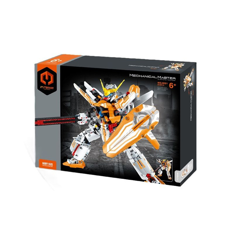 IM.MASTER Mecha wojownik żółty 833el 6821 41063