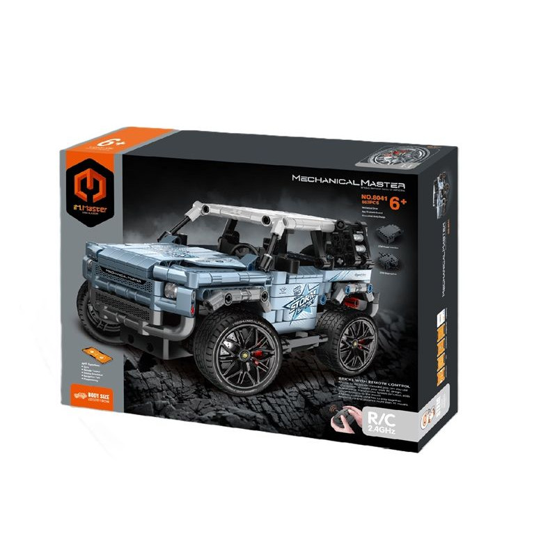 IM.MASTER klocki R/C błękit jeep 503el 8041 41162