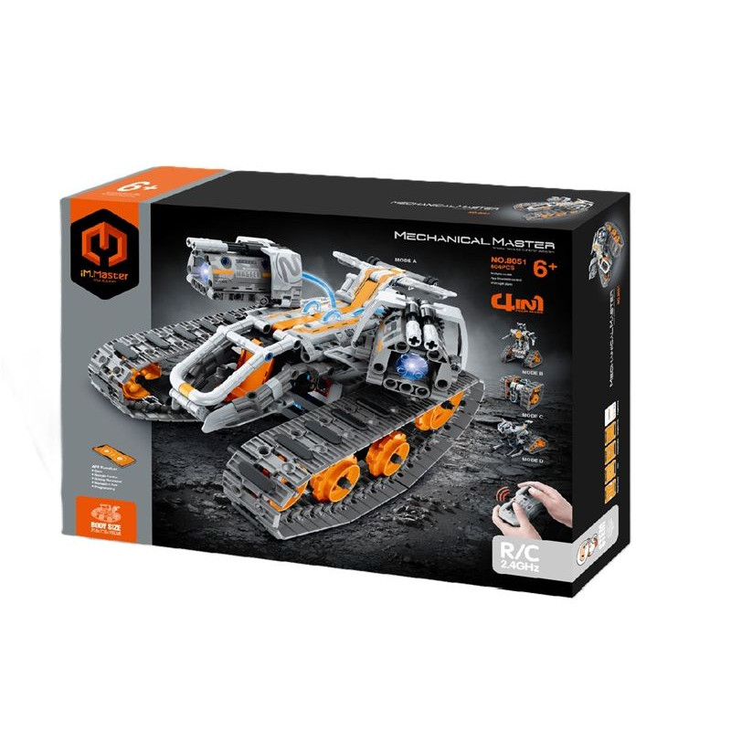 IM.MASTER klocki R/C łazik 4w1 604el 8051 41261