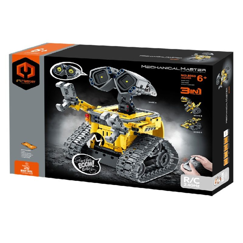 IM.MASTER R/C robodino nowy 3w1 435el 8060 41353