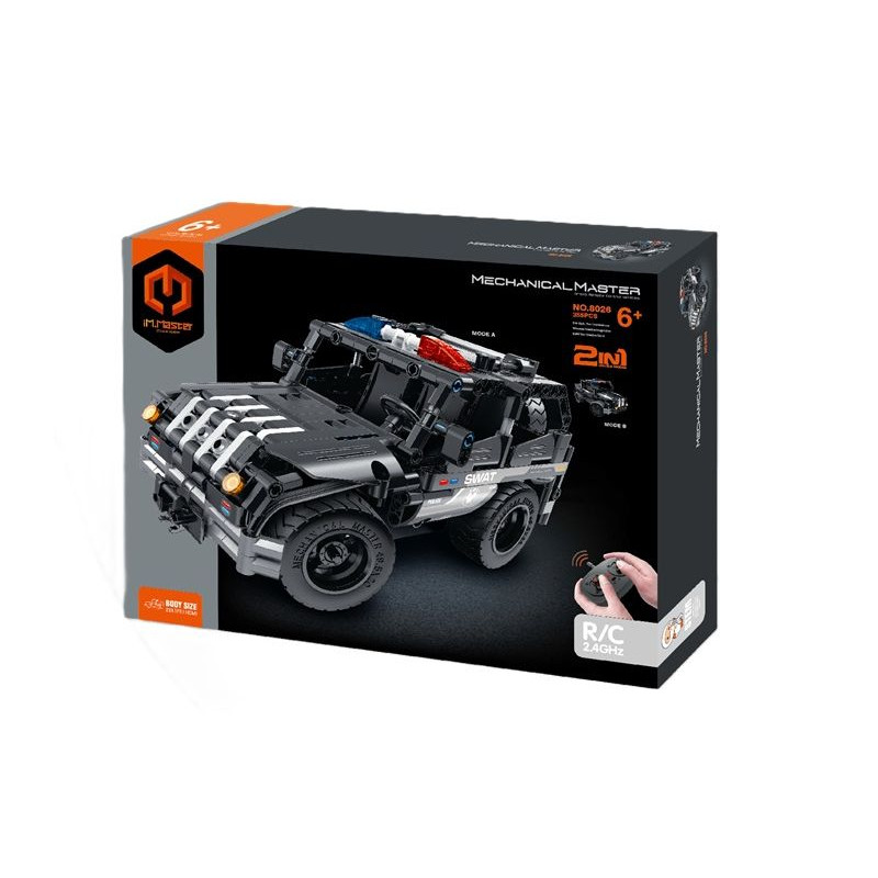 IM.MASTER RC pojazd SWAT 2w1 355el 8026 40462