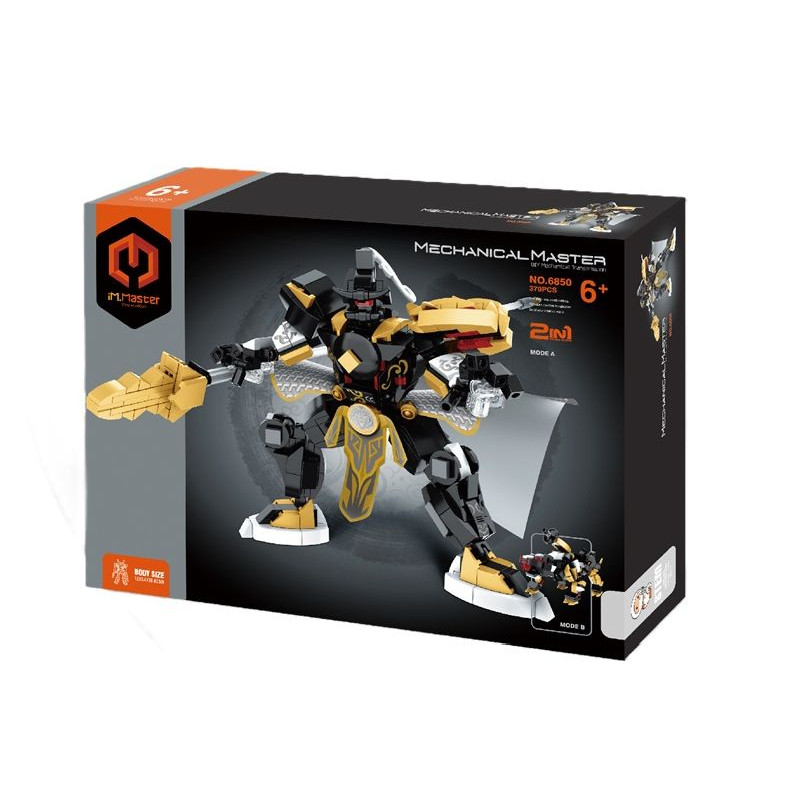 IM.MASTER robot tygrys czarny 2w1 370el 6850 43852