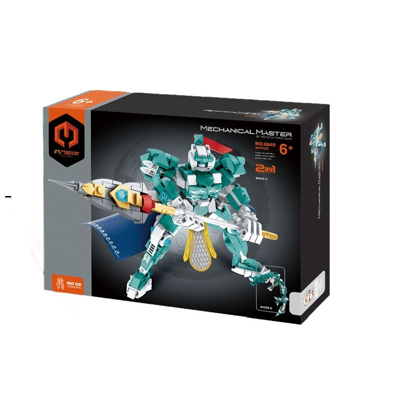 IM.MASTER robot tygrys nieb.2w1 357el 6849 43845