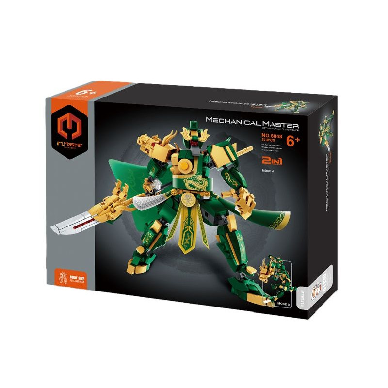 IM.MASTER robot tygrys ziel.2w1 373el 6848 43838