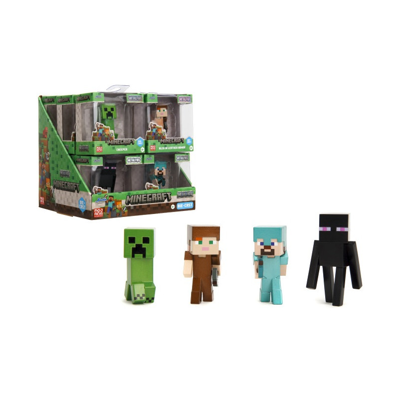 JADA Minecraft fig.metal 6,5cm 4rodz W3 851-3830