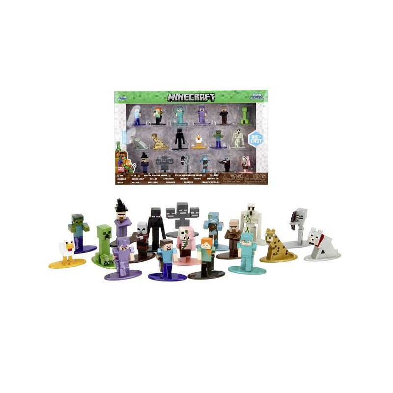 JADA Minecraft metal figurki 18pak 584-6314