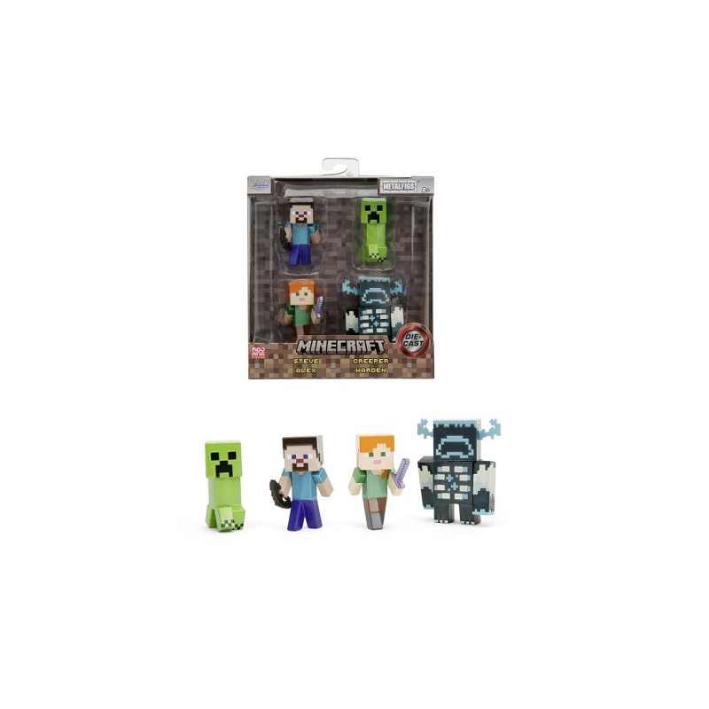 JADA Minecraft metal figurki 4pak 433-7314