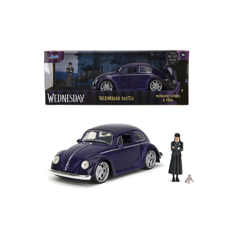 JADA Wednesday metal pojazd VW 1:24+fig 513-1314