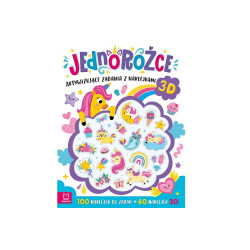 Jednorożce Aktywiz.zadania z naklejkami 41130