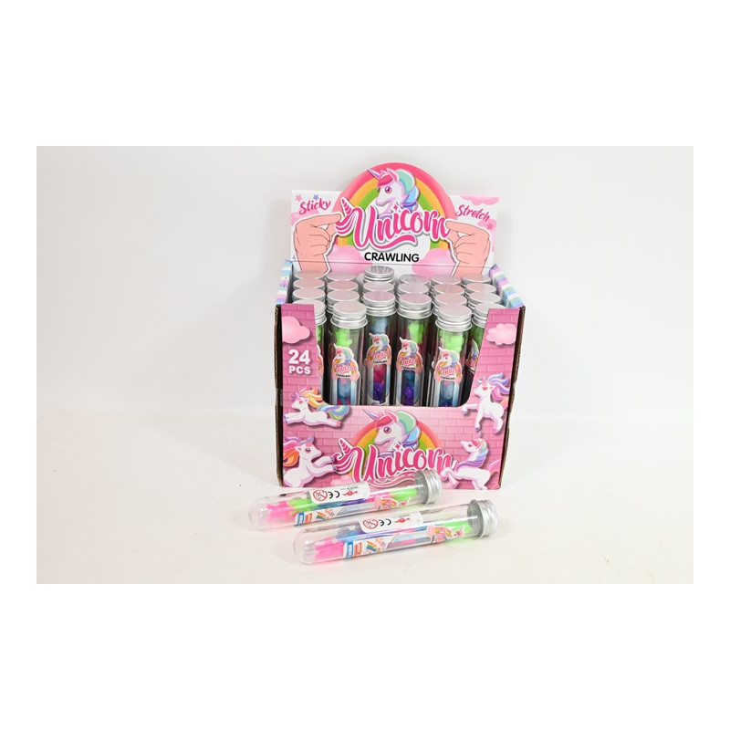 Jednorożce żelowe schodzące po schod.A-1278 84051