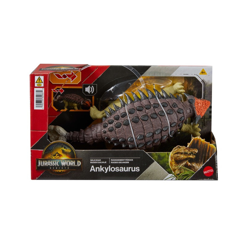 JURASSIC WORLD Ankylosaurus ryczący JGB90