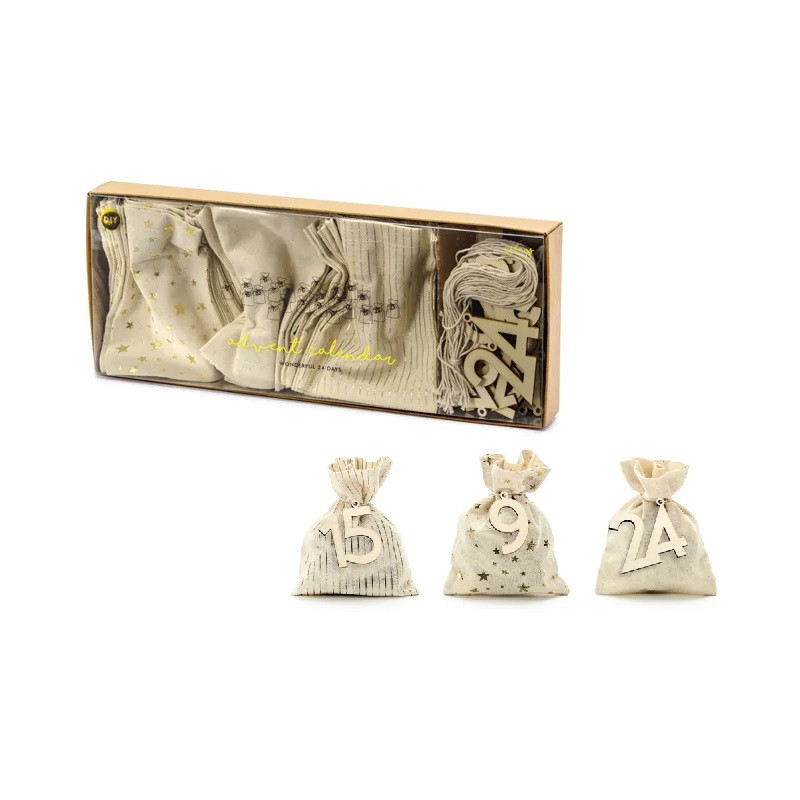 Kalendarz adwentowy Woreczki mix 15040