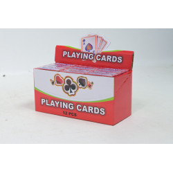 Karty do gry 55listków 12szt/disp 02321