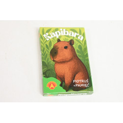 KARTY PIOTRUŚ + PAMIĘĆ KAPIBARY ALEXANDER