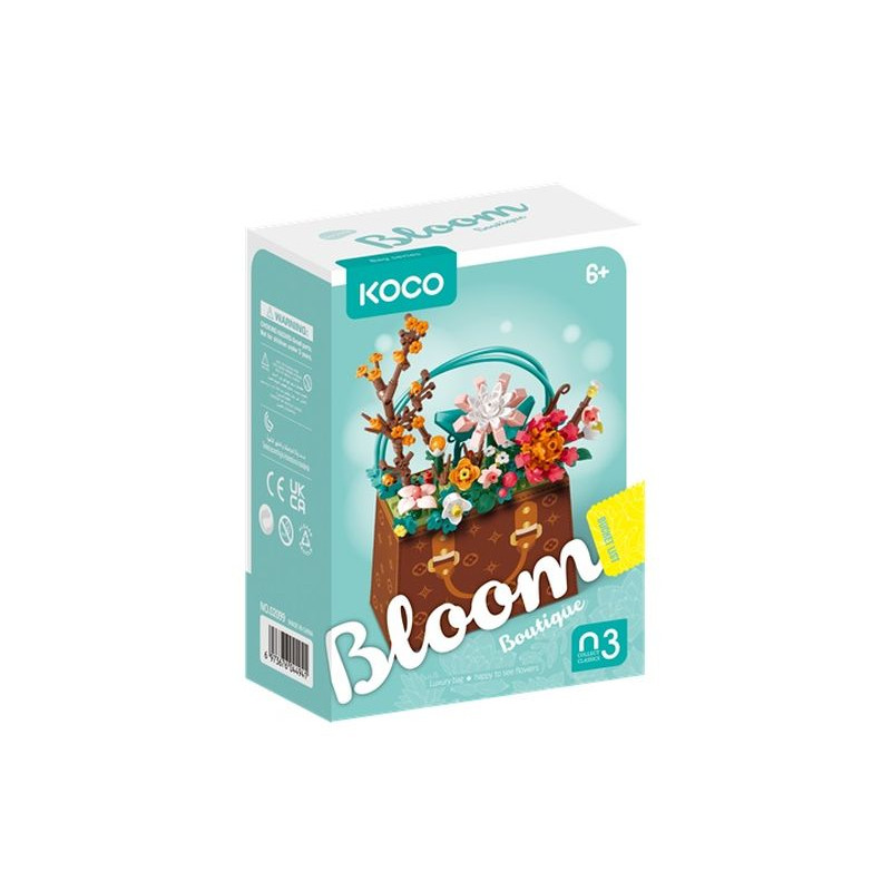 KOCO klocki kwiaty w tor.jesień 267el 02099 44941