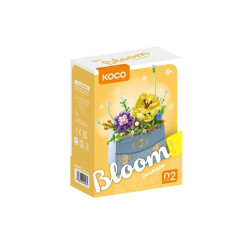 KOCO klocki kwiaty w tor.wiosna 223el 02098 44934