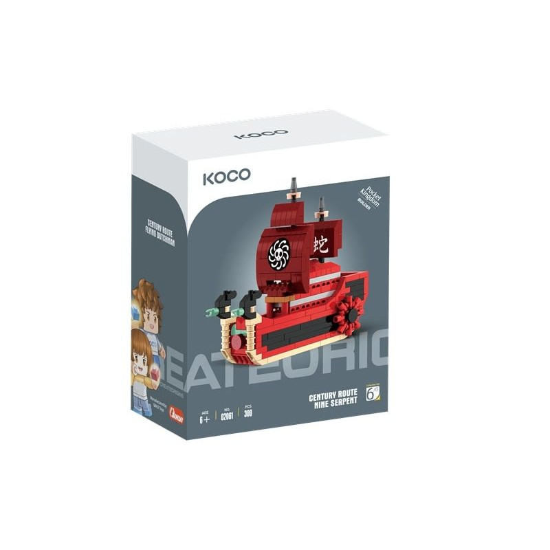 KOCO klocki Statek 300el 02061 43364 /48