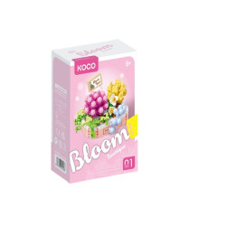 KOCO klocki sukulenty donica róż 249el 02086 44187