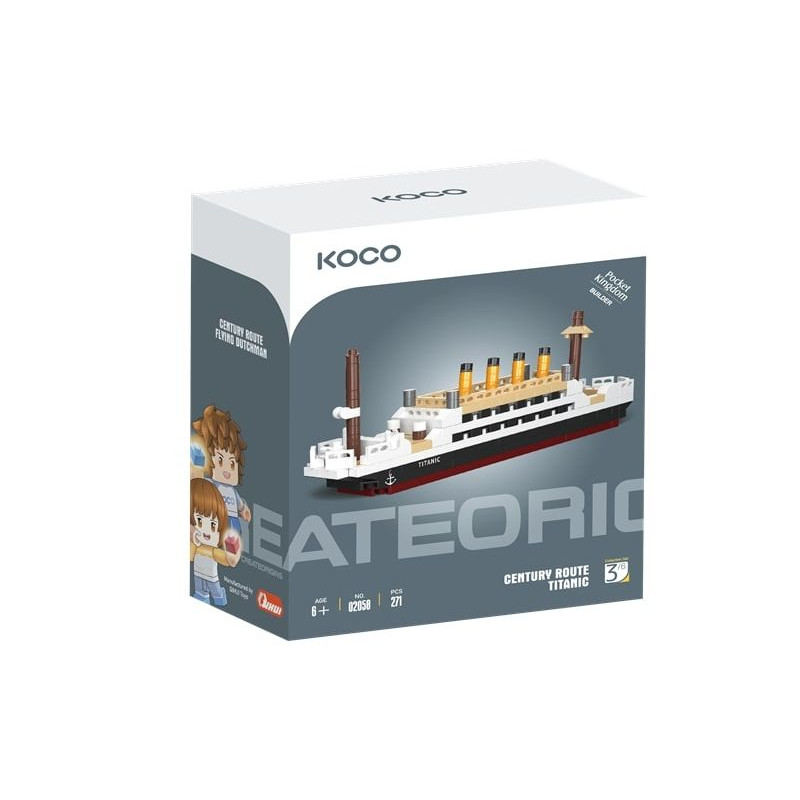 KOCO klocki Titanic 271el 02058 43333 /48