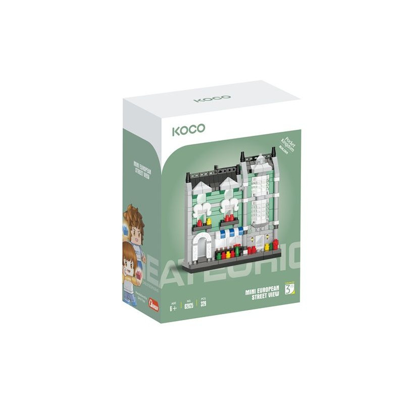 KOCO klocki Warzywniak 329el 02025 42688 /48