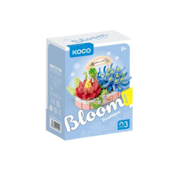 KOCO sukulenty doniczka nieb 271el 02088 44200 /48