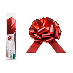 Kokarda dekoracyjna DIY czerwony 40cm 39551