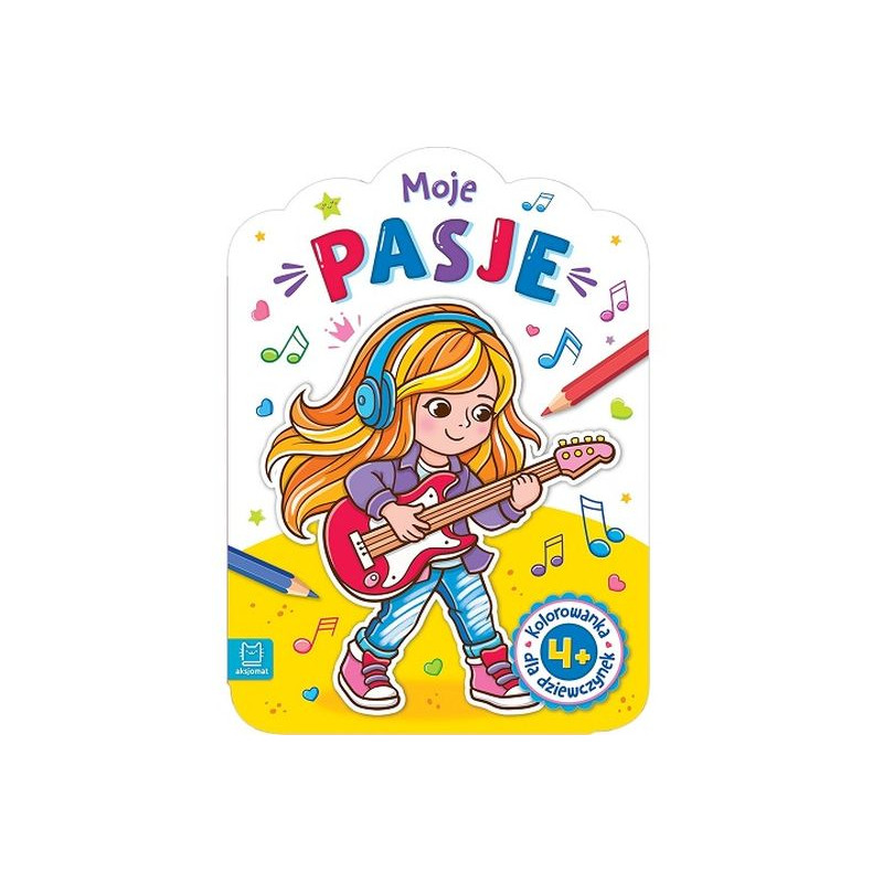 Kolorowanka dla dziewczynek Moje pasje 41406