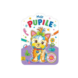 Kolorowanka dla dziewczynek Moje pupile 41390