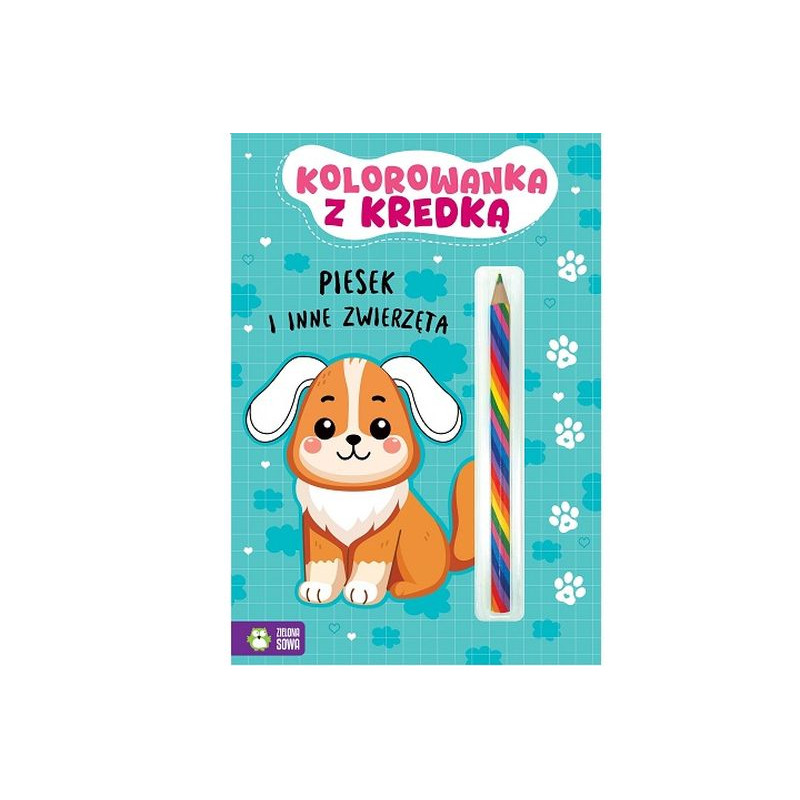Kolorowanka z kredką Piesek 98825
