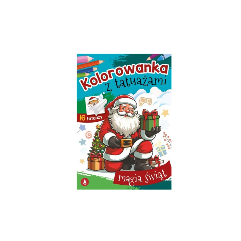 Kolorowanka z tatuażami Magia Świąt 78985