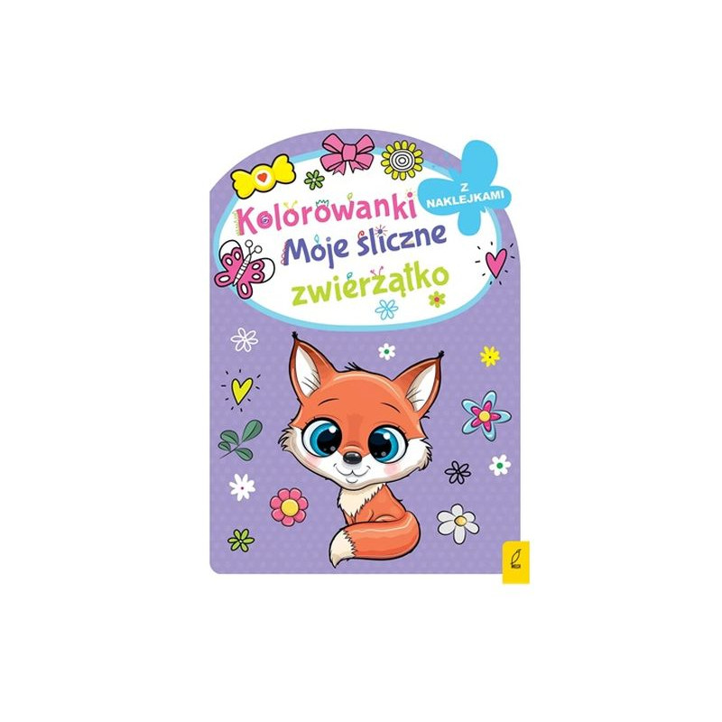 Kolorowanka z wykrojn.Moje śliczne Zwierzątko 8811