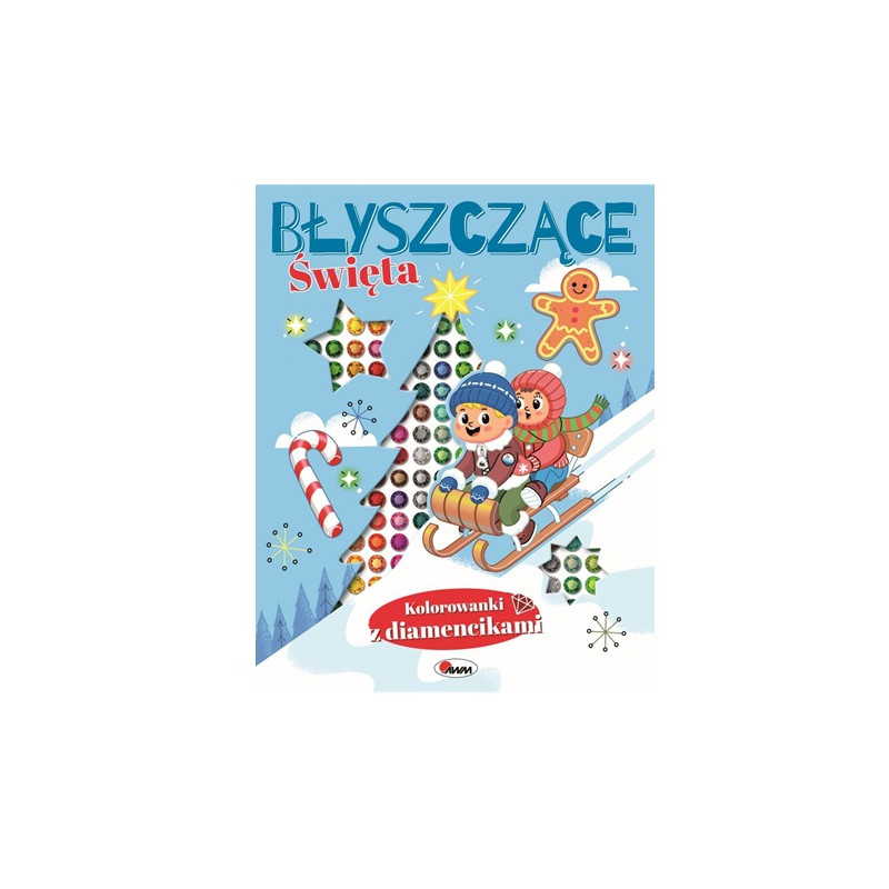 Kolorowanki z diamencikami..święta 15253