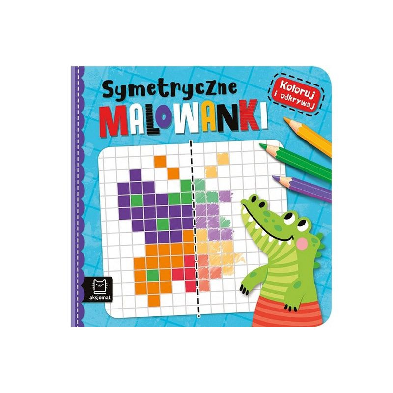 Koloruj i odkrywaj Symetryczne malowanki 39143