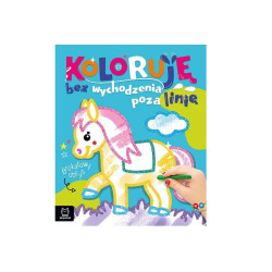 Koloruję b/wych..linię Brok.obr.Z konikiem 40546