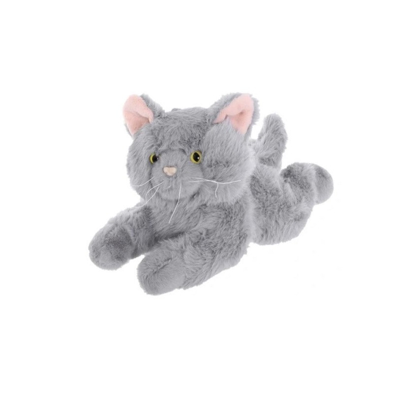 Kot leżący 45cm szary 010788 73487