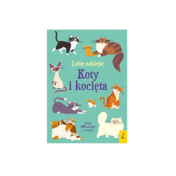 Koty i kocięta.Lubię naklejać 71530
