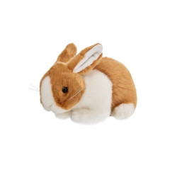 Króliczek brązowo-biały 18cm 14220 24381