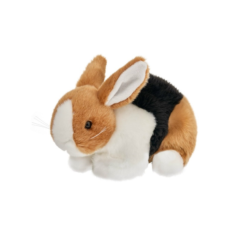 Króliczek brązowo-czarny 18cm 14219 24374