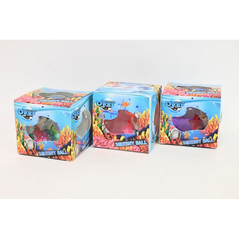 Kula ocean.9cm ze zwierz.mors.3rodz 621913 37435