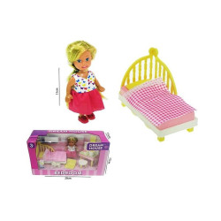 Lalka 11cm sypialnia HLR36 44188