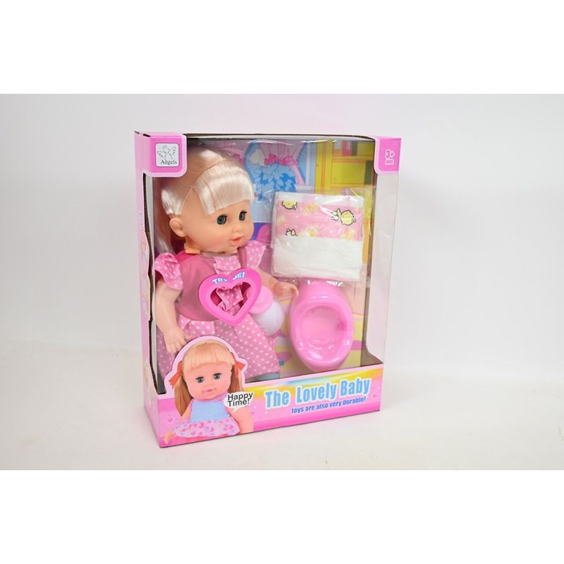 Lalka 14" z akcesoriami i głosem B1520175 64119