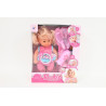 Lalka 30cm n/b 12dźw+akc.pije/siusia 013508 01005