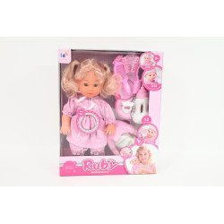 Lalka 35cm+akces.12dźw pije/siusia 013053 99128