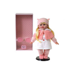 Lalka 40cm dziewczynka zima dźwięk box 26228